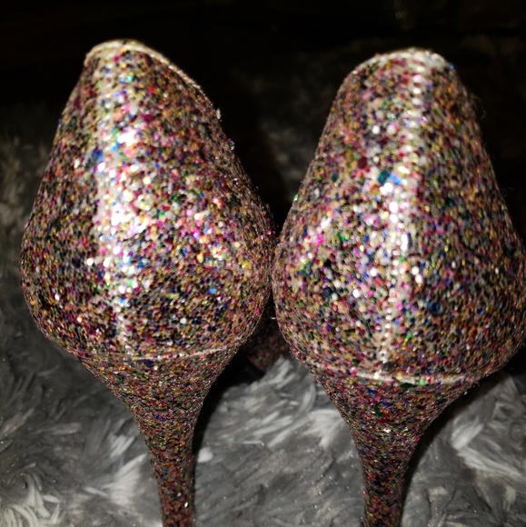 Candies sequined heels size 9m - Picture 3 of 5